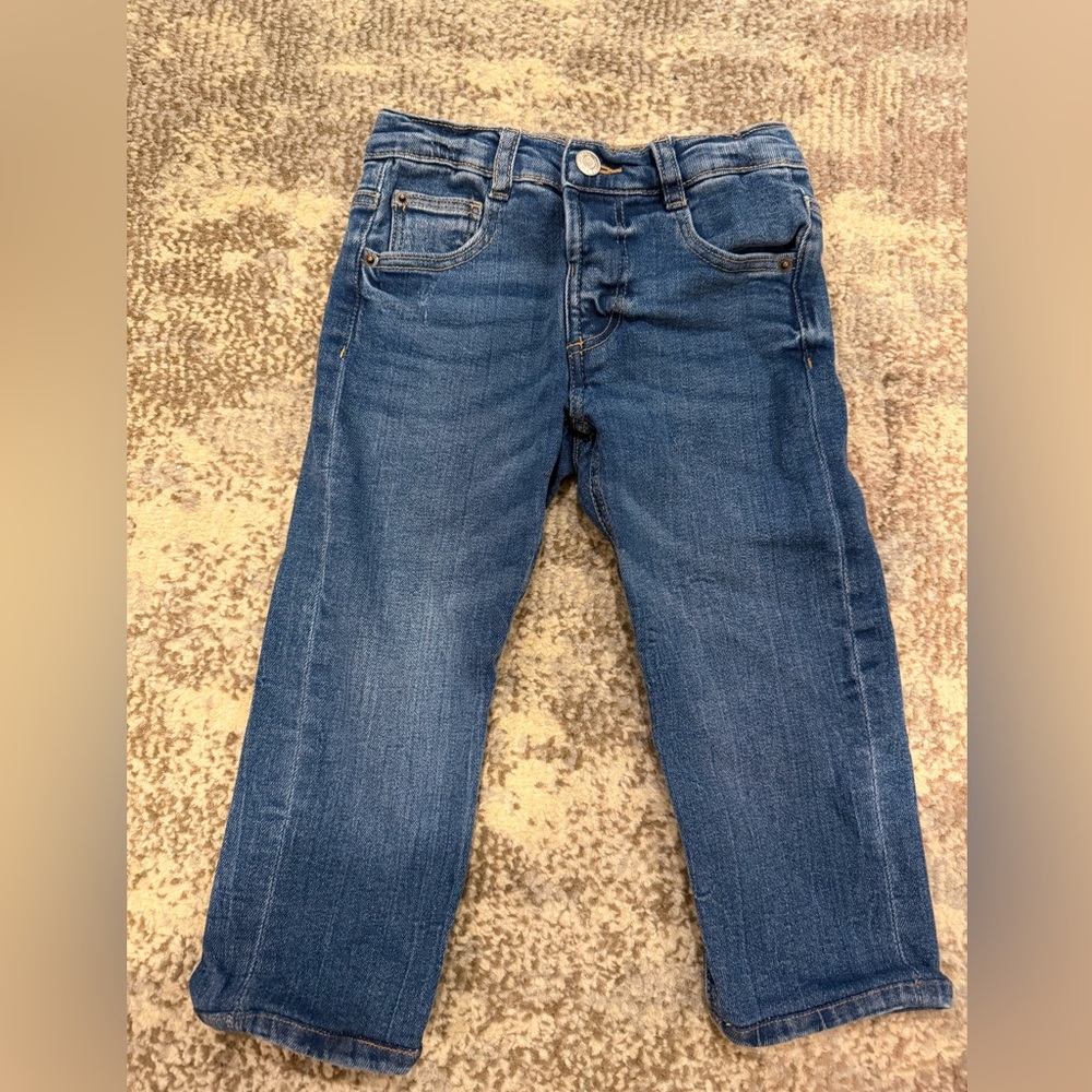 Zara Kids Straight Blue Jeans